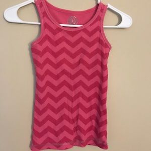 Kids pink tank size 7/8